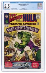 TALES TO ASTONISH #75 JANUARY 1966 CGC 5.5 FINE-.