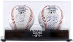 2013 SIRIUS-XM ALL-STAR FUTURES GAME MULTI-SIGNED BASEBALL SET.