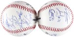 2013 SIRIUS-XM ALL-STAR FUTURES GAME MULTI-SIGNED BASEBALL SET.