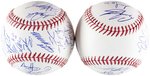 2013 SIRIUS-XM ALL-STAR FUTURES GAME MULTI-SIGNED BASEBALL SET.