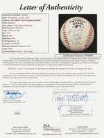 2013 SIRIUS-XM ALL-STAR FUTURES GAME MULTI-SIGNED BASEBALL SET.