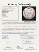 2013 SIRIUS-XM ALL-STAR FUTURES GAME MULTI-SIGNED BASEBALL SET.