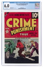 CRIME AND PUNISHMENT #70 DECEMBER 1954 CGC 6.0 FINE.