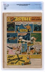 CAPTAIN MARVEL ADVENTURES #27 SEPTEMBER 1943 CGC 3.0 GOOD/VG (FIRST FULL MR. MIND).