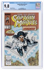 CAPTAIN MARVEL VOL. 2 #1 NOVEMBER 1989 CGC 9.8 NM/MINT.