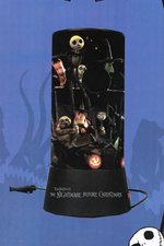 TIM BURTON'S THE NIGHTMARE BEFORE CHRISTMAS LIGHT CYLINDER BOXED LAMP.