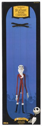 TIM BURTON'S THE NIGHTMARE BEFORE CHRISTMAS - 10th ANNIVERSARY - SANTA JACK MARIONETTE IN BOX.