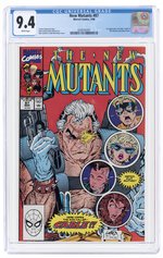 NEW MUTANTS #87 MARCH 1990 CGC 9.4 NM (FIRST CABLE & STRYFE).