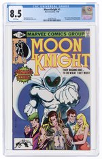 MOON KNIGHT #1 NOVEMBER 1980 CGC 8.5 VF+ (FIRST BUSHMAN).