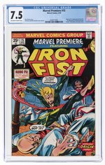 MARVEL PREMIERE #15 MAY 1974 CGC 7.5 VF- (FIRST IRON FIST).