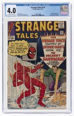 STRANGE TALES #115 DECEMBER 1963 CGC 4.0 VG.