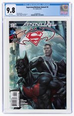 SUPERMAN/BATMAN ANNUAL #4 AUGUST 2010 CGC 9.8 NM/MINT.