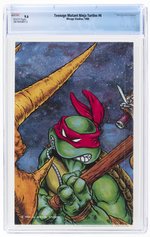 TEENAGE MUTANT NINJA TURTLES #6 1986 CGC 9.6 NM+.