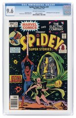 SPIDEY SUPER STORIES #31 FEBRUARY 1978 CGC 9.6 NM+.