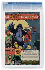 SPIDEY SUPER STORIES #31 FEBRUARY 1978 CGC 9.6 NM+.