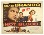 MARLON BRANDO “THE WILD ONE/HOT BLOOD” LOT.