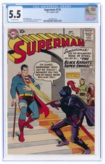 SUPERMAN #124 SEPTEMBER 1958 CGC 5.5 FINE-.