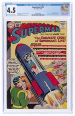 SUPERMAN #146 JULY 1961 CGC 4.5 VG+.