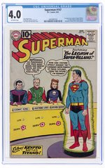 SUPERMAN #147 AUGUST 1961 CGC 4.0 VG (FIRST LEGION OF SUPER-VILLAINS).