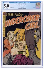 UNDERCOVER GIRL #5 1952 CGC 5.0 VG/FINE.