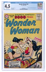 WONDER WOMAN #84 AUGUST 1956 CGC 4.5 VG+.