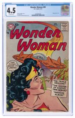 WONDER WOMAN #89 APRIL 1957 CGC 4.5 VG+.