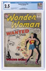 WONDER WOMAN #108 AUGUST 1959 CGC 2.5 GOOD+.