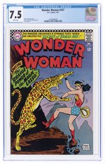 WONDER WOMAN #167 JANUARY 1967 CGC 7.5 VF-.