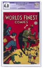 WORLD'S FINEST COMICS #31 NOVEMBER-DECEMBER 1947 CGC RESTORED 4.0 SLIGHT (C-1) VG.