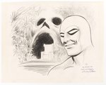 THE PHANTOM ORIGINAL ART PENCIL SKETCH BY ANDRE' LeBLANC.