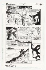 THE PHANTOM #8 DC ORIGINAL ART PAGE BY LUKE McDONNELL.