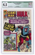 TALES TO ASTONISH #65 MARCH 1965 CGC QUALIFIED 4.5 VG+.