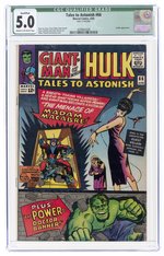 TALES TO ASTONISH #66 APRIL 1965 CGC QUALIFIED 5.0 VG/FINE.