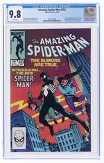 AMAZING SPIDER-MAN #252 MAY 1984 CGC 9.8 NM/MINT (FIRST BLACK COSTUME).