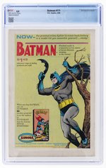 BATMAN #171 MAY 1965 CGC 4.0 VG (FIRST SILVER AGE RIDDLER).