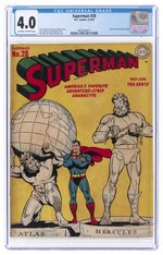 SUPERMAN #28 MAY-JUNE 1944 CGC 4.0 VG.