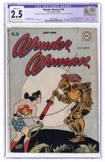 WONDER WOMAN #18 JULY-AUGUST 1946 CGC RESTORED 2.5 SLIGHT (C-1) GOOD+.