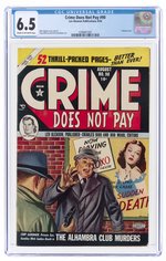 CRIME DOES NOT PAY #90 AUGUST 1950 CGC 6.5 FINE+.