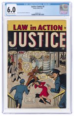 JUSTICE COMICS #5 SEPTEMBER 1948 CGC 6.0 FINE.