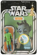 STAR WARS (1978) - GREEDO ACTION FIGURE ON 20 BACK-H CARDED ACTION FIGURE.