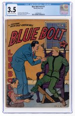 BLUE BOLT VOL. 4 #11 JUNE 1944 CGC 3.5 VG-.