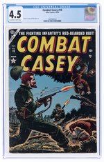 COMBAT CASEY #18 OCTOBER 1954 CGC 4.5 VG+.