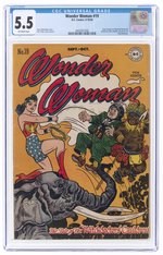 WONDER WOMAN #19 SEPTEMBER-OCTOBER 1946 CGC 5.5 FINE-.