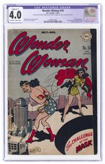 WONDER WOMAN #24 JULY-AUGUST 1947 CGC RESTORED 4.0 SLIGHT (C-1) VG.