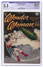 WONDER WOMAN #32 NOVEMBER-DECEMBER 1948 CGC RESTORED 3.5 SLIGHT (C-1) VG-.