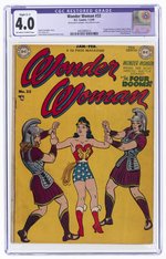 WONDER WOMAN #33 JANUARY-FEBRUARY 1949 CGC RESTORED 4.0 SLIGHT (C-1) VG.