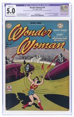 WONDER WOMAN #34 MARCH-APRIL 1949 CGC RESTORED 5.0 SLIGHT (C-1) VG/FINE.