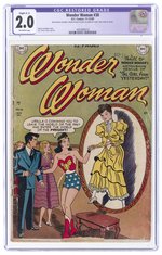 WONDER WOMAN #38 NOVEMBER-DECEMBER 1949 CGC RESTORED 2.0 SLIGHT (C-1) GOOD.