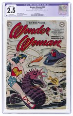 WONDER WOMAN #44 NOVEMBER-DECEMBER 1950 CGC RESTORED 2.5 SLIGHT (C-1) GOOD+.