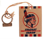 "STRAIGHT ARROW" BANDANNA SLIDE WITH RARE TAG.